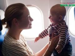 Thủ Tục Trẻ Em Đi Máy Bay EVA Air: Hướng Dẫn A–Z Cho Cha Mẹ